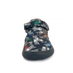 Detské barefoot papuče Protetika OVE BLACK - 32