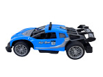 Mamido Mamido Auto na diaľkové ovládanie 1:16 pretekársky model s volantom, pedálmi a semaformi modré MT1345