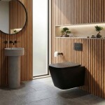 REA - Závesná WC misa Julio Black Matt REA-C6550