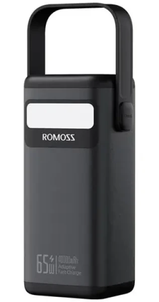 Romoss PMT40 40000mAh čierna / Powerbanka / 65W / 2x USB-A + 1x USB-C + 1x Lightning (PMT40-182-2133H)