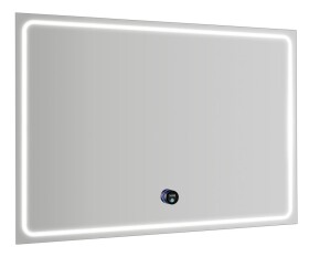 SAPHO - GEMINI zrkadlo s LED osvetlením 100x70cm, chytré funkcie GM100K