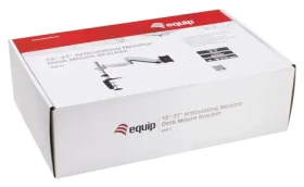 Equip stolné rameno na monitor strieborná / Rameno na monitor / 13-27" / VESA 75/100 / 9 kg (650112)