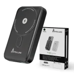 Extralink MagSafe grafitová / Powerbanka / 10000 mAh / MagSafe / PD 20W + 15W / USB-C, USB-A