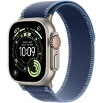 Apple Watch Ultra 3 (2025) GPS+Cellular 49mm Titanové telo - Modrý trailový ťah (S/M) / 130-180 mm (MEWR4QC/A)