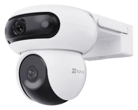 Ezviz CS-H90 biela / vonkajšia IP kamera / 2× 4Mpix / objektív 2,8 mm + 6 mm / farebné nočné videnie / IP65 (CSH904MP4MP)