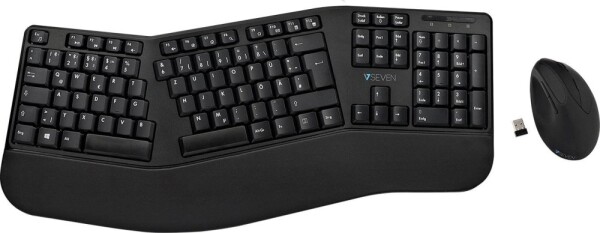 V7 BT ERGO KEYBOARD MOUSE COMBO DE