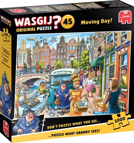 JUMBO Puzzle Wasgij Original 45: Sťahovanie!