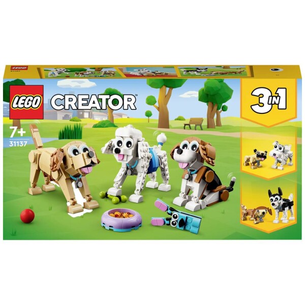 LEGO® Creator 3 v 1 31137 Roztomilí psíci