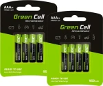 Green Cell Nabíjacie batérie AAA / Batéria / Ni-MH / 950 mAh / 8 ks (GR11)