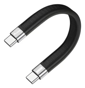 Equip USB4 Gen 3x2 PD 240 W čierna / Dátový a nabíjací kábel / USB-C - USB-C / 40 Gbit/s / 0,13 m (128410)