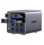 Unitek Unitek Obudowa RAID do disku SATA 2.5''/3.5'' 8 trybów 80TB USB-C