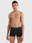 Pánske trenírky 3-PACK LOGO WAISTBAND ESSENTIAL TRUNKS UM0UM022030VI čierna Tommy Hilfiger