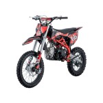Mamido Detská benzínová motorka RamiGO ULTRA 66 125CC červená