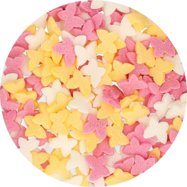 Cukrové zdobenie motýle 50 g - FunCakes - FunCakes
