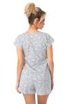 Pyžamo Donna Bunny Short w/r S-2XL šedá XL
