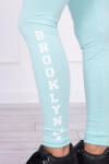 Kalhoty legíny Brooklyn mint UNI