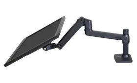 Ergotron LX čierna / Stolné rameno pre monitor / do 34" / nosnosť 11,3 kg / VESA 75×75, 100×100 mm (45-241-224)