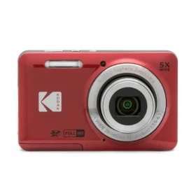 Kodak Friendly Zoom FZ55 červená / 2.7 LCD / 16 MPix BSI CMOS / 5x optický zoom / microSD (FZ55RD)