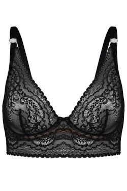 FEEL BRALETTE DLHÁ PODPRSENKA 19236 ČIERNA černá 75B