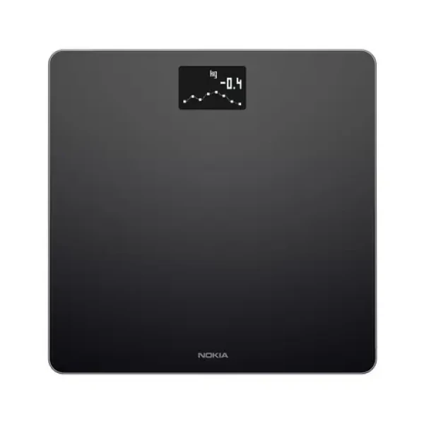 Nokia Body BMI Wi-fi scale - čierna / múdra osobná váha (WBS06-Black-All-Inter)
