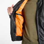 Bunda Alpha Industries Inc. MA-1 Leather Black XL