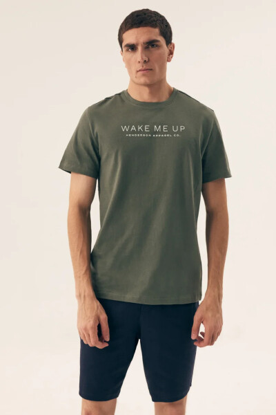 PÁNSKE PYŽAMO DARE 42634 SS25 GREEN-GRENADE XL