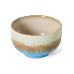 HK living Kameninová miska 70's Noodle Azure 500 ml