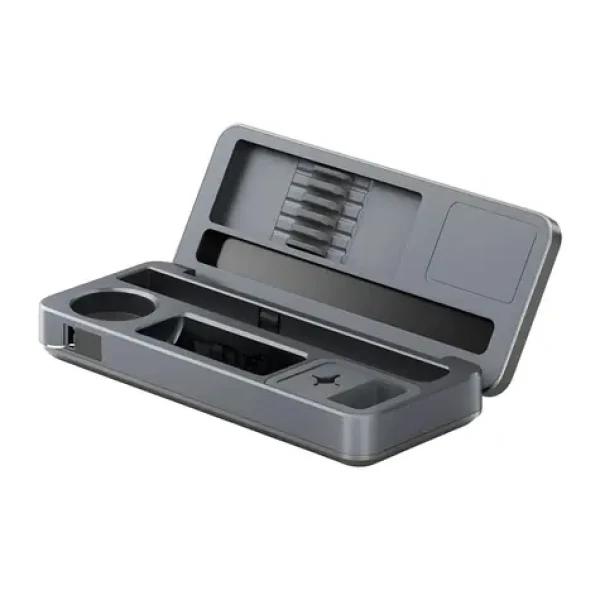 FNIRSI ToolBox HS-02B / Box na náradie / Pre spájkovačku HS-02B / Strieborná (ToolBox for HS-02B)