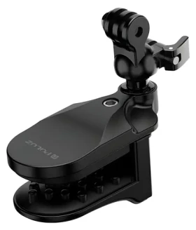 PULUZ PU927B čierna / Držiak na helmu / pre akčné kamery GoPro, DJI Action / nosnosť 5 kg (PU927B)