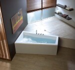 POLYSAN - ANDRA L asymetrická vaňa 170x90x45cm, biela 81111