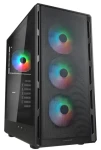 COUGAR Airface Pure RGB čierna / PC skriňa / ATX / micro-ATX / mini-ITX / ARGB / bez zdroja (CGR-2GA5B-RGB)