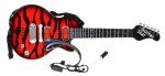 Mamido Rocková elektrická gitara - červená
