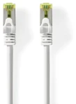 Nedis 10m biela / Sieťový kábel / CAT7 / S/FTP / RJ45 / LSZH / Snagless (CCGB85420WT100)