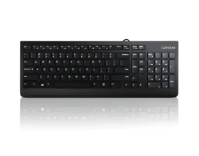Lenovo 300 čierna / Drôtová klávesnica / US layout / 1x USB-A (GX30M39655)