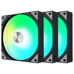 TRYX ROTA SL ARGB Reverse čierna / Ventilátor / 120 mm / Fluid Dynamic Bearing / 1850 RPM @ 32 dB / 3ks (F-R120R-AM3M-G0K)