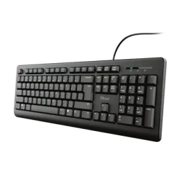 Trust Primo (US) čierna / drôtová klávesnica / US Layout / USB-A (23880-T)