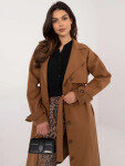 Dámsky kabát TW EN BI 2209.71P Brown camel - Och Bella L velbloudí