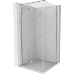 MEXEN/S - Mist-F sprchovací kút skladacie dvere ľavá 95 x 95, transparent, chróm 8A6T-095-095-01-00-L