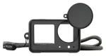 Telesin S6-PTC-011-TDJ / Silikónové puzdro / DJI OSMO Action 5 Pro, 4, 3 / so šnúrkou na zápästie (S6-PTC-011-TDJ)