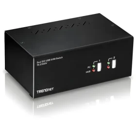 Trendnet TK-232DV / KVM switch / 2- Port / DVI-I / USB Hub / Audio (TK-232DV)