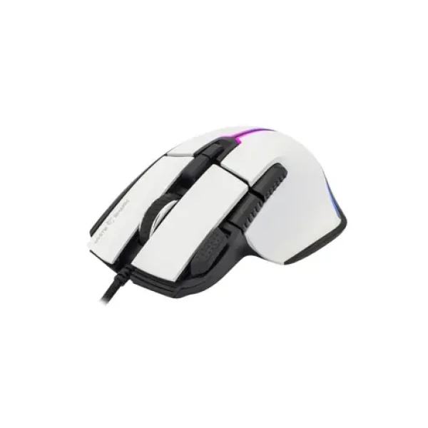 White Shark MARROK biela / Herná myš / optická / 12000 DPI / 9 tlačidiel / USB (MARROK-W)