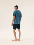 Pánske pyžamo 42600 Sun blue - HENDERSON světle modrá XXL