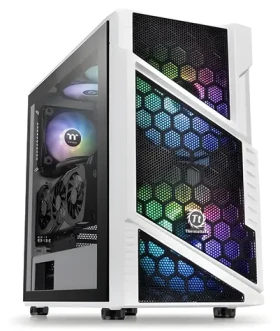 Thermaltake Commander C31 TG ARGB Snow Edition / Skriňa / Midi Tower / ATX / ARGB / priehľadná bočnica / bez zdroja (CA-1N2-00M6WN-00)