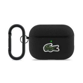 Lacoste Petit Pique Croc Logo Patch Puzdro pre AirPods Pro 3 Black (57983128166)