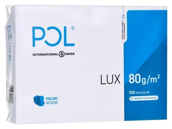 IGE POLLUX / Kancelársky papier / A4 / 80 g/m2 / matný / 500 listov (9947A80)