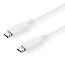 C-tech USB-C kábel 2 m biela / USB-C (M) - USB-C (M) (8594125013653)