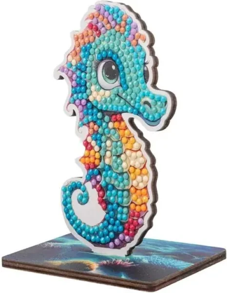 CRYSTAL ART Diamantové maľovanie Oceán: Morský koník