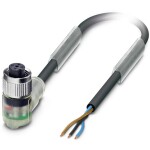 Sensor/Actuator cable SAC-3P-10,0-PUR/M12FR-2L B 1681059 Phoenix Contact; 1681059