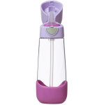 B.box Fľaša na pitie so slamkou 600 ml - sugar plum EUR