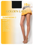 Pančuchy Golden Lady Sunfresh 10 den 2-5 gobi/odc.béžová 5-XL